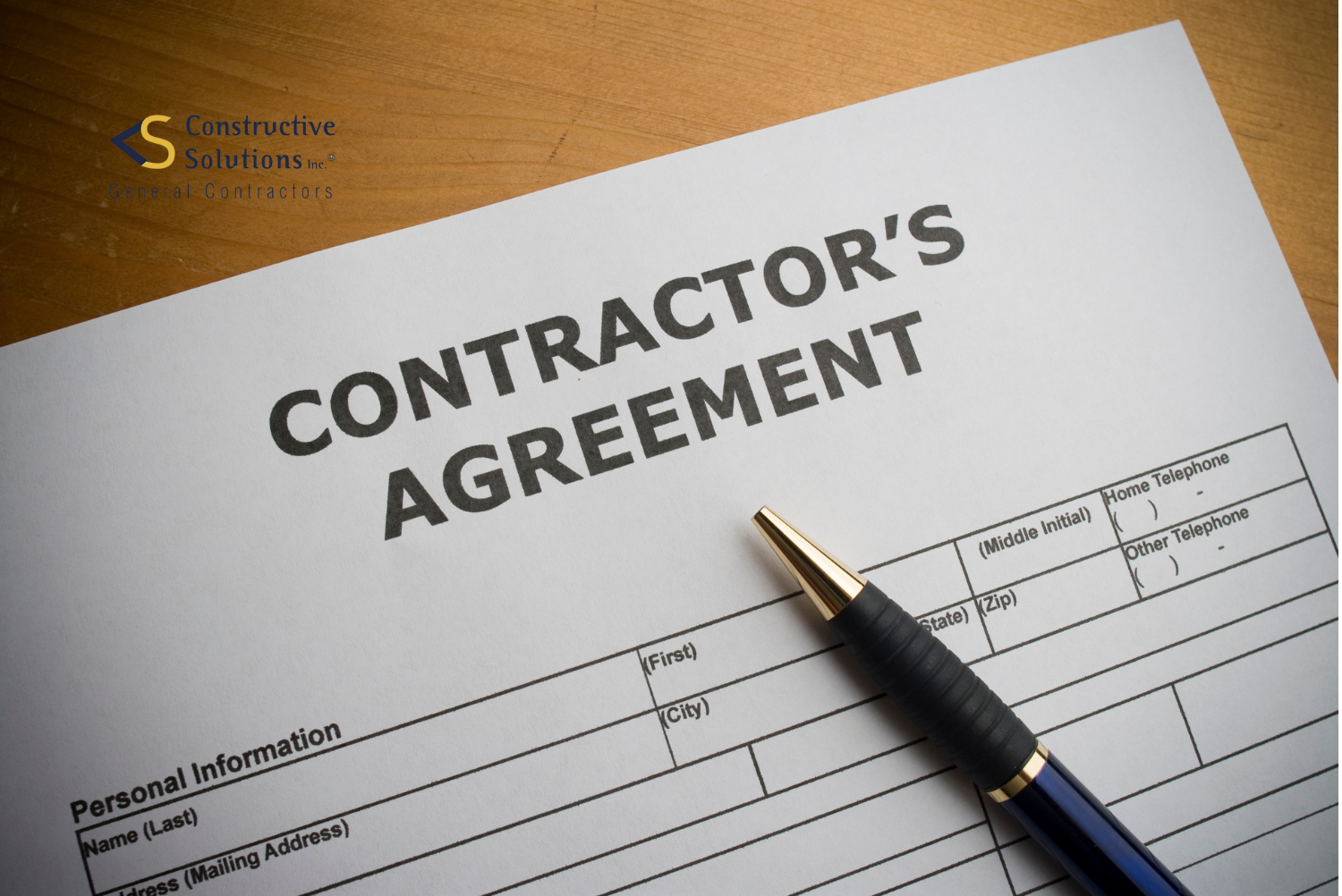 construction contract