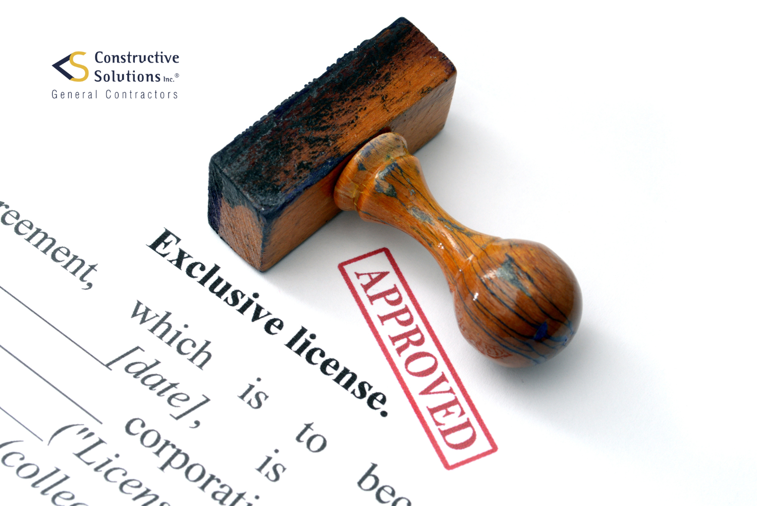 contractor license